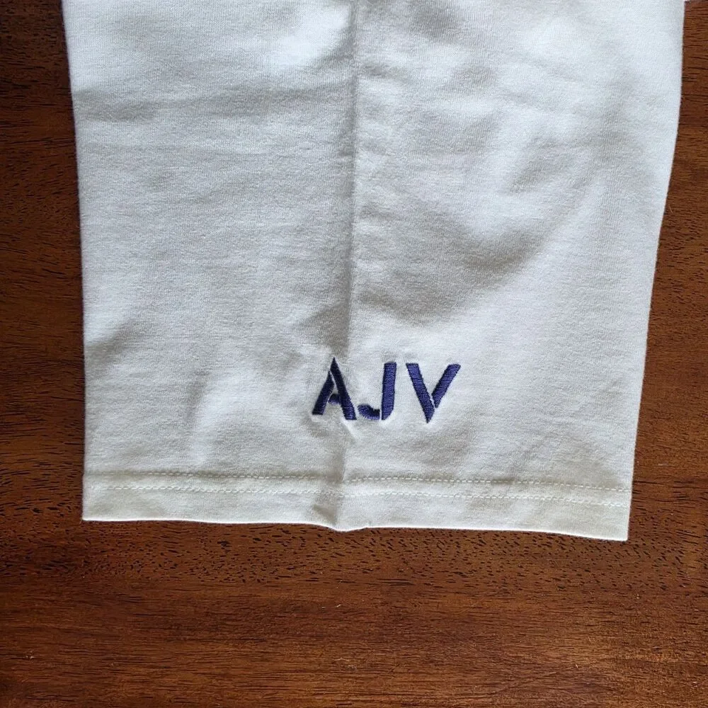 Vintage Air Jordan V 5 XL T-Shirt Felt Jordan Jumpman Logo Nike Michael Jordan
